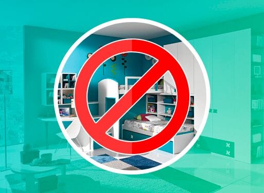 Пленку нельзя укладывать в сырых помещениях и детских комнатах