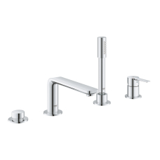 Смеситель для ванны Grohe Lineare врезной на 4 отверстия, излив 212 мм, хром (19577001)