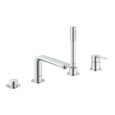 Смеситель для ванны Grohe Lineare врезной на 4 отверстия, излив 212 мм, хром (19577001)