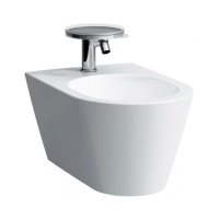 Kartell Біде підвісне 54,5*37 мм, з відвіром для змішувача, білий LCC