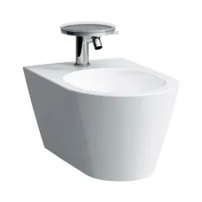 Kartell Біде підвісне 54,5*37 мм, з відвіром для змішувача, білий LCC