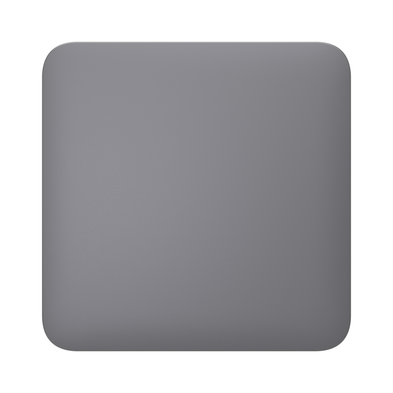 Заглушка монтажної коробки Ajax CoverPlate SoloCover (CP) Grey (126123.321.GR) фото 1