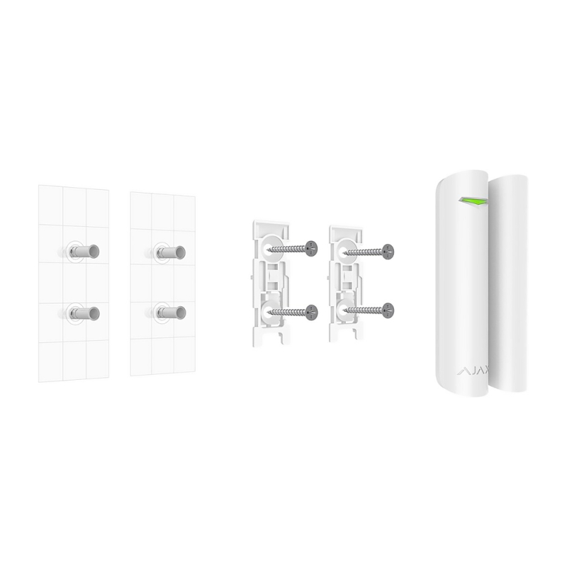 Кріпильна панель Ajax SmartBracket для DoorProtect White фото 1