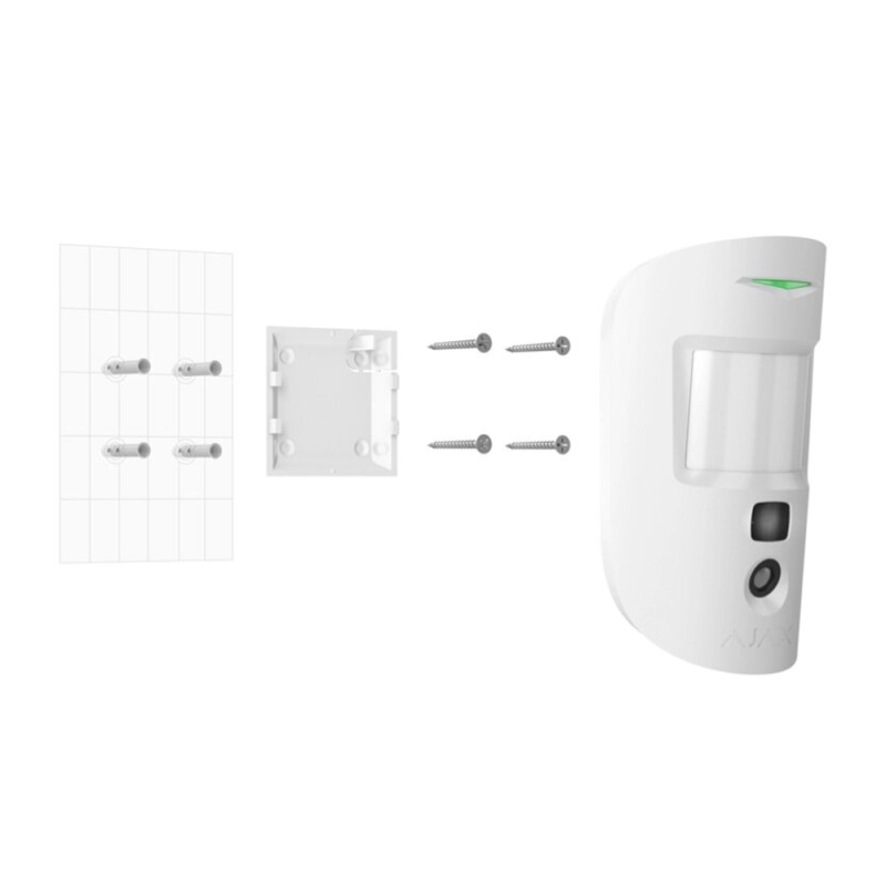 Крепежная панель Ajax SmartBracket для MotionCam, CombiProtect Black фото 1