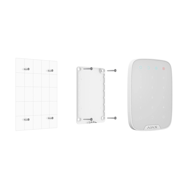 Кріпильна панель Ajax SmartBracket для Ajax Keypad Black фото 1