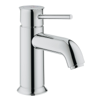 Смеситель для раковины BauClassic, S-size хром (23162000)