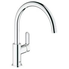 Смеситель однорычажный для мойки Grohe BauEdge, хром (31367000)