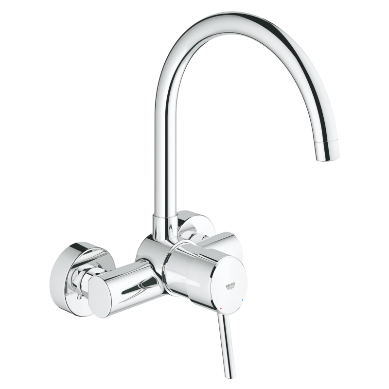 Змішувач для кухні Grohe Concetto, настінний (32667001) фото 1
