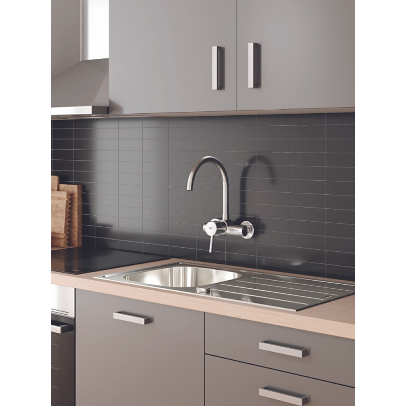 Змішувач для кухні Grohe Concetto, настінний (32667001) фото 4