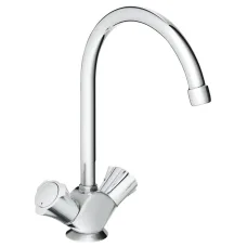 Змішувач для мийки Grohe Costa L, двохвентильний, хром (31831001)
