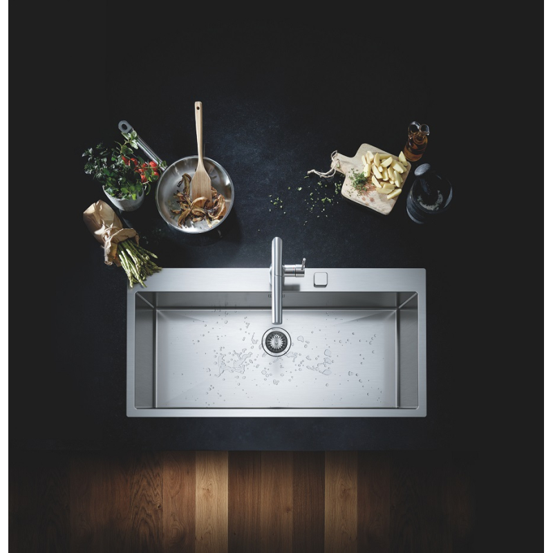 Смеситель для мойки Grohe Essence, сталь (30270DC0) фото 2
