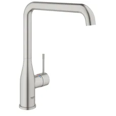 Смеситель однорычажный для мойки Grohe Essence, сталь (30269DC0)