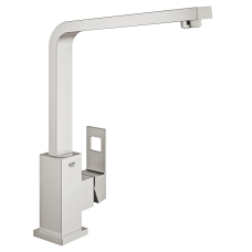 Змішувач одноважільний для мийки Grohe Eurocube, суперсталь (31255DC0)