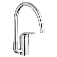 Смеситель однорычажный для мойки Grohe Euroeco, хром (32752000)