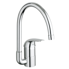 Смеситель однорычажный для мойки Grohe Euroeco, хром (32752000)