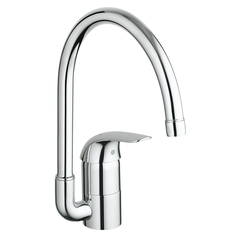 Смеситель однорычажный для мойки Grohe Euroeco, хром (32752000) фото 1