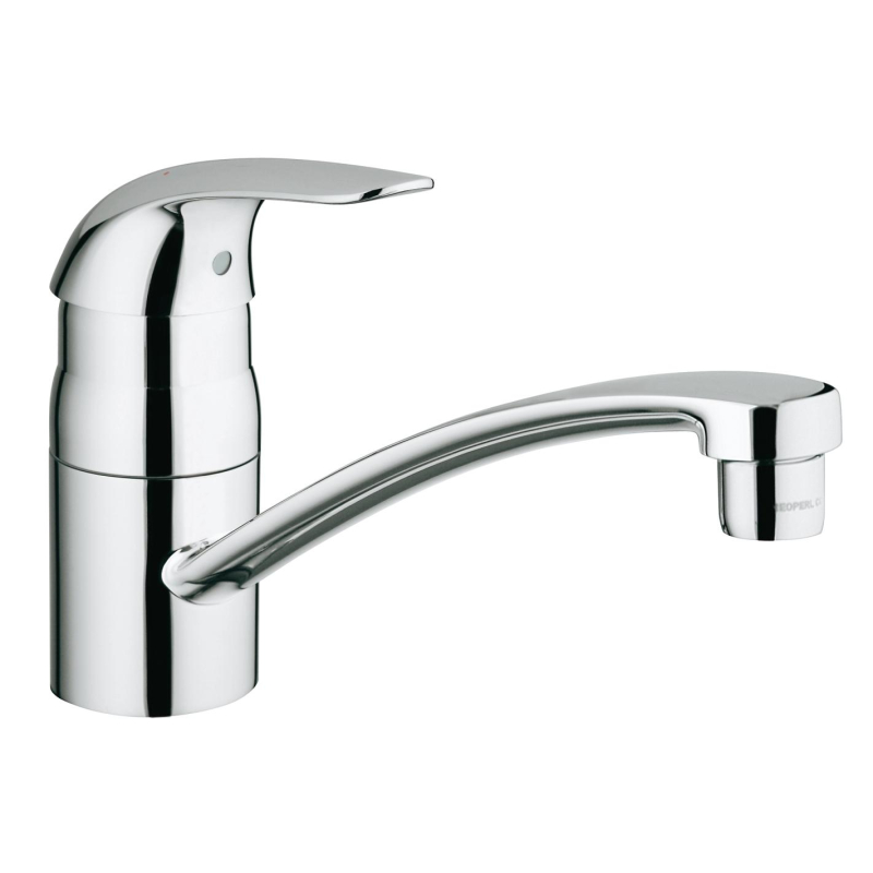 Смеситель однорычажный для мойки Grohe Euroeco наклонный, хром (32750000) фото 1