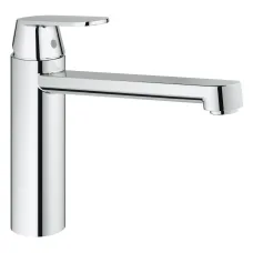 Смеситель однорычажный для мойки Grohe Eurosmart Cosmopolitan горизонтальный, хром (30193000)