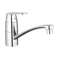 Змішувач одноважільний для мийки Grohe Eurosmart Cosmopolitan похилий, хром (32842000)