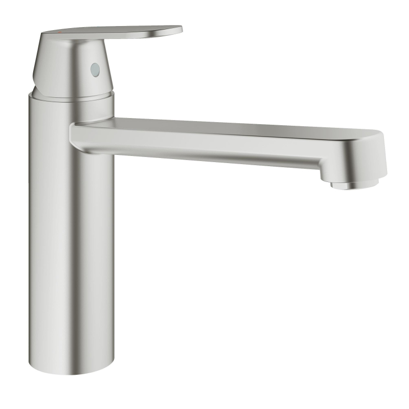 Змішувач одноважільний для мийки Grohe Eurosmart Cosmopolitan горизонтальний, сталь (30193DC0) фото 1