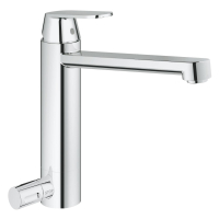 Змішувач одноважільний для мийки Grohe Eurosmart Cosmopolitan з клапаном, хром (30195000)
