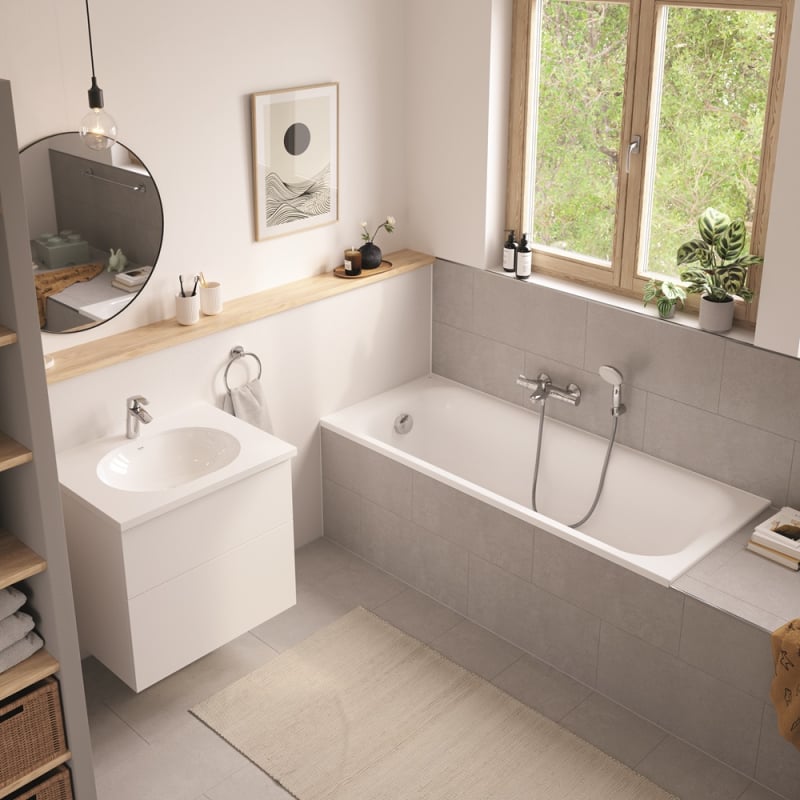 Смеситель для ванны термостатический Grohe Grohtherm 800, хром (34567000) фото 8