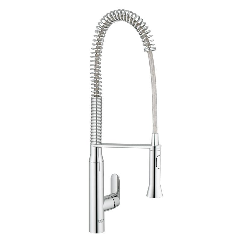 Смеситель однорычажный для мойки Grohe K7 профессиональный, хром (32950000) фото 1