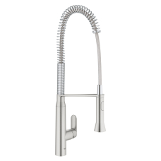Смеситель однорычажный для мойки Grohe K7 профессиональный, сталь (32950DC0)