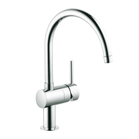 Смеситель для мойки Grohe Minta C-излив, хром (32917000)