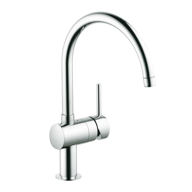 Змішувач для мийки Grohe Minta C-излив, хром (32917000) фото 1