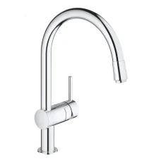 Однорычажный смеситель для мойки Grohe Minta C-излив, хром (32918000)