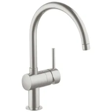 Змішувач для мийки Grohe Minta C-излив, сталь (32917DC0)