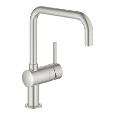 Смеситель для мойки Grohe Minta U-излив, сталь (32488DC0)