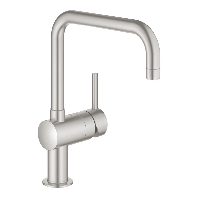 Змішувач для мийки Grohe Minta U-излив, сталь (32488DC0) фото 1