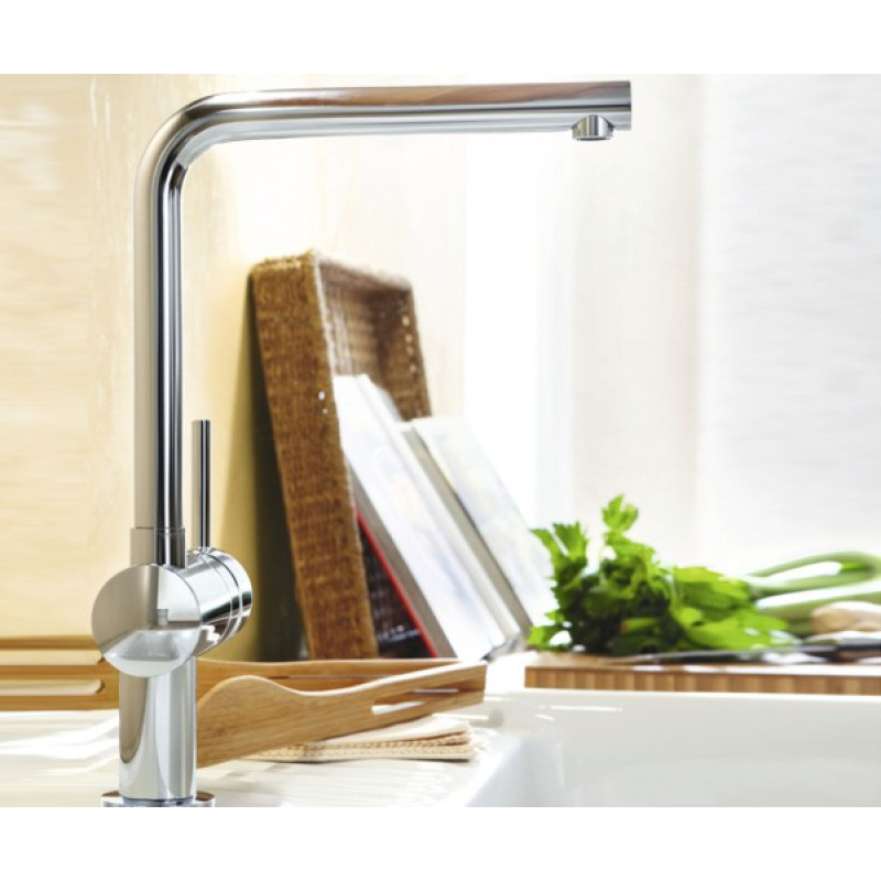 Змішувач одноважільний для мийки Grohe Minta, хром (31375000) фото 2