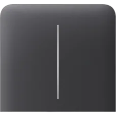 Бічна кнопка для двоклавішного вимикача Ajax SideButton (2-gang) vertical Graphite