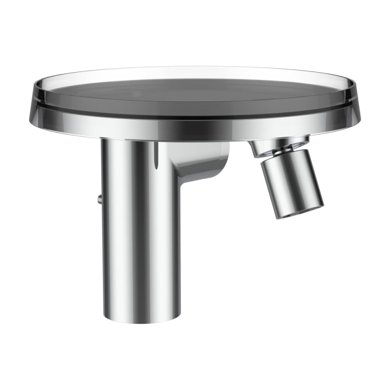 Kartell Смеситель для биде с донным клапаном, с полочкой, хром. фото 1