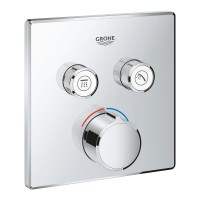 Змішувач прихованого монтажу Grohe SmartControl з двома кнопками керування (29148000)