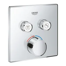 Смеситель скрытого монтажа Grohe SmartControl с двумя кнопками управления, хром (29148000)