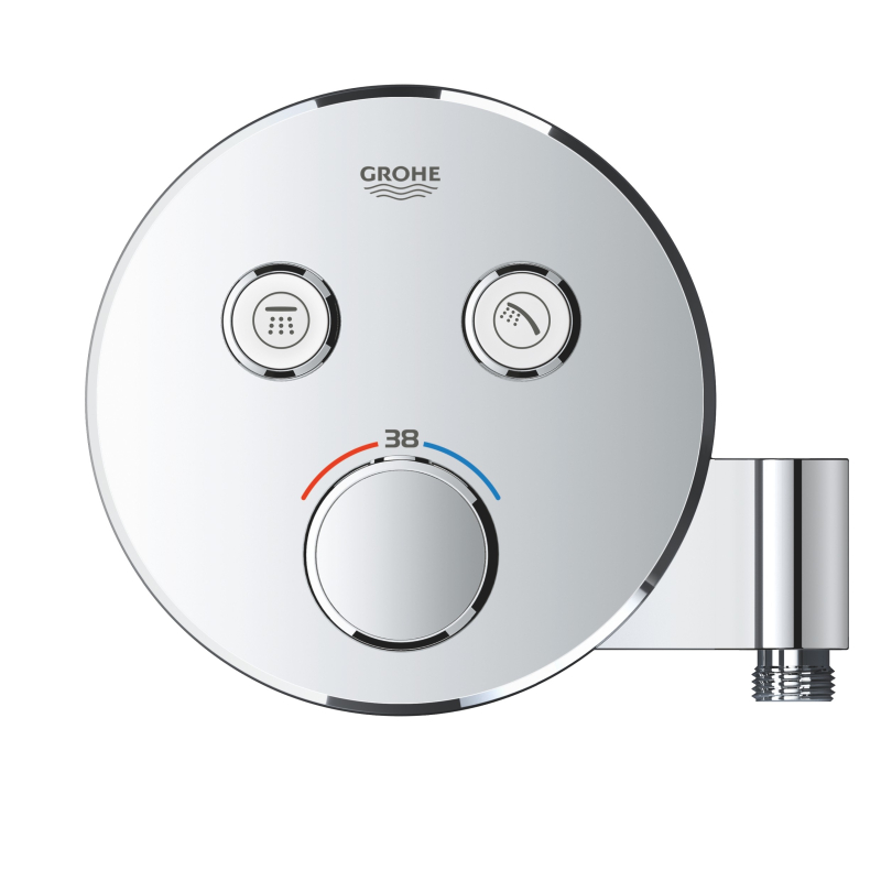 Grohtherm SmartControl Термостат прихованого монтажу із двома кнопками керування (29120000) фото 2