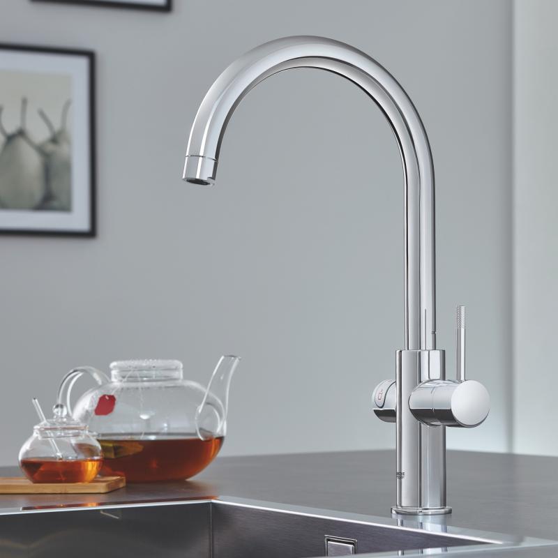 Смеситель GROHE Red Duo и бойлер M-size (30083001) фото 2