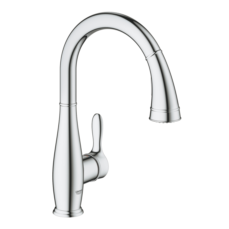 Змішувач одноважільний для мийки Grohe Parkfield, хром (30215001) фото 1