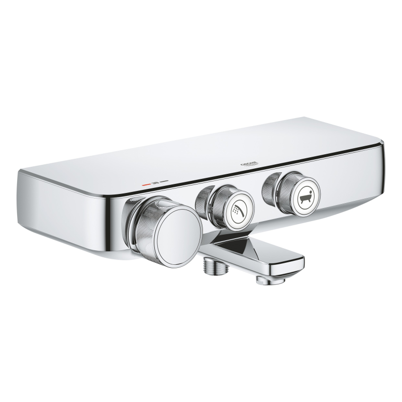 Смеситель термостатический для ванны Grohe Grohtherm SmartControl, настенный монтаж (34718000) фото 1