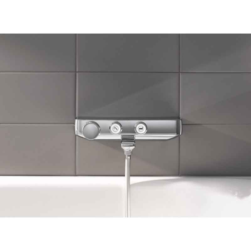 Смеситель термостатический для ванны Grohe Grohtherm SmartControl, настенный монтаж (34718000) фото 6