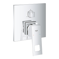 Змішувач одноважільний на 3 виходи Grohe Eurocube, хром (24094000)