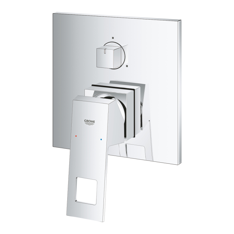 Смеситель однорычажный на 3 выхода Grohe Eurocube, хром (24094000) фото 9