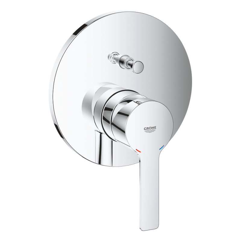 Одноважільний змішувач Grohe Lineare на 2 виходи (24064001) фото 1