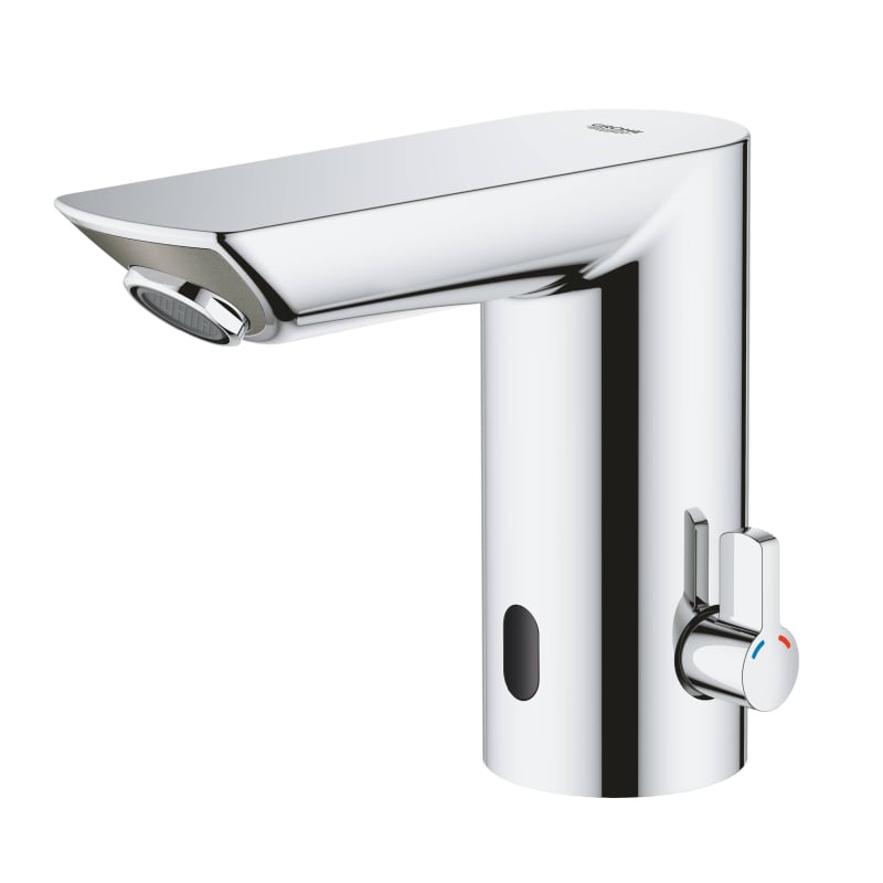Смеситель инфракрасный электронный для раковины Grohe Bau Cosmopolitan E, хром (36451000) фото 2