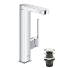Смеситель однорычажный для раковины Grohe Plus L-Size, хром (23844003)
