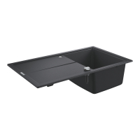 Мойка для кухни 860 х 500 мм, Granite Black (31640AP0)